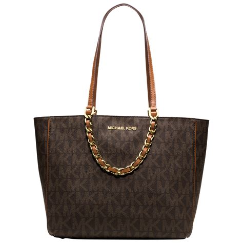 Michael Kors Harper Large East West Leather Tote